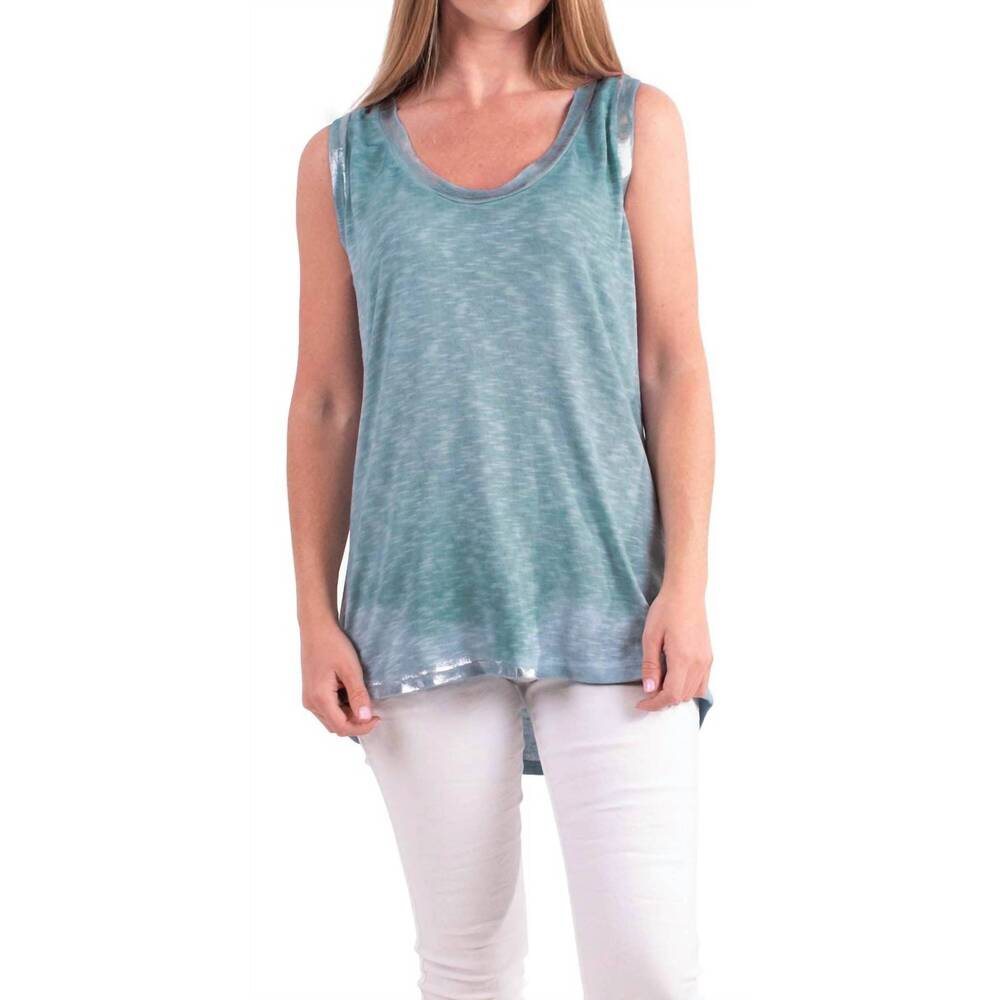 NEW GIGI MODA lunia tank in lake green